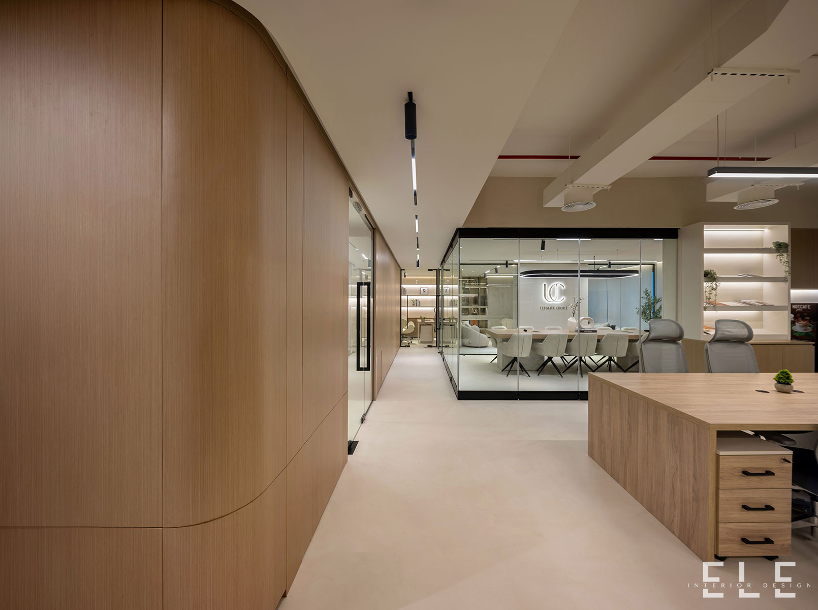 UC Office Commercial Interior Design Project